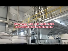 Ligne de production de nouilles instantanées frites entièrement automatique pour usine de transformation alimentaire